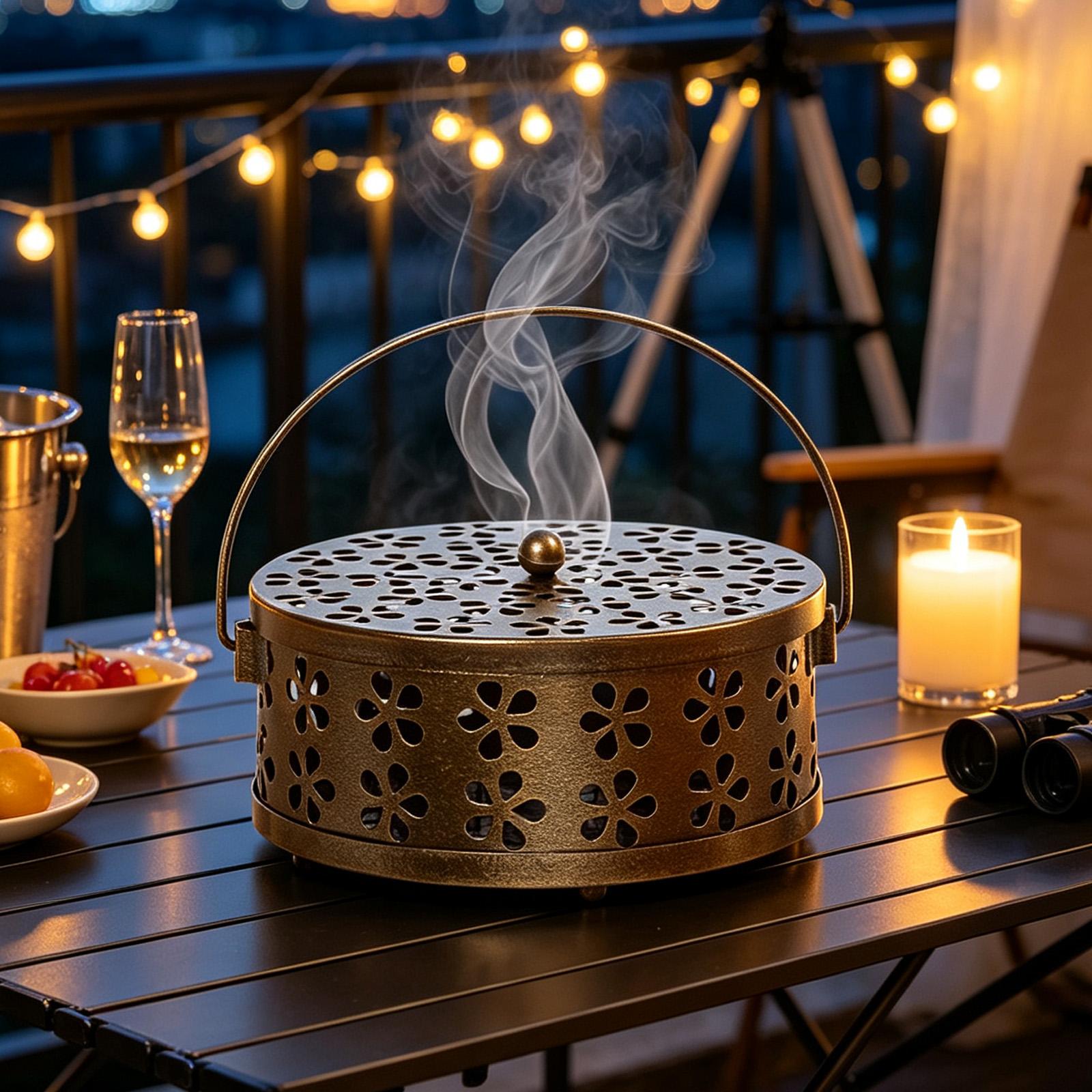 Portable Mosquito Coil Holder  - Tulsi Holy Basil recension och pris