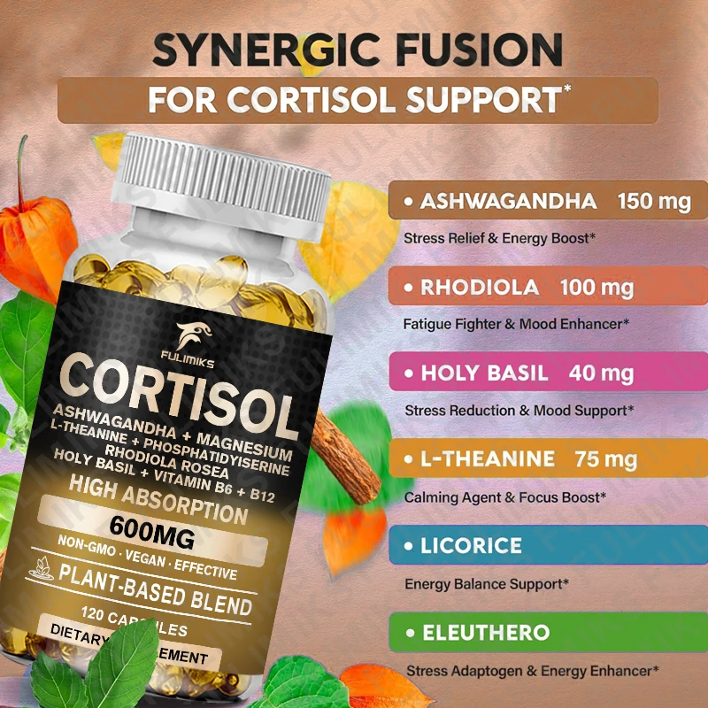 Cortisol Supplement, Hormone B - Tulsi Holy Basil recension och pris