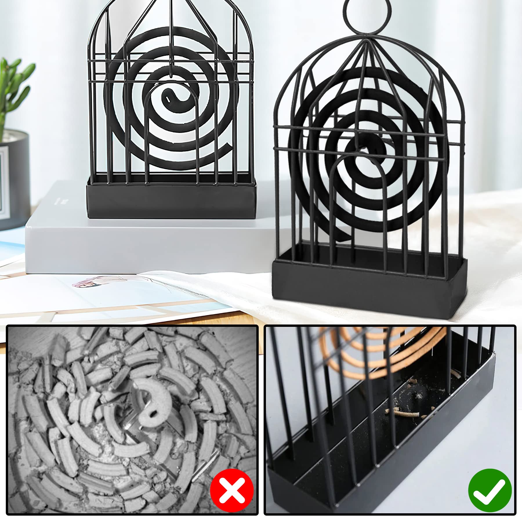 Mosquito Coil Holder Metal Inc - Tulsi Holy Basil recension och pris