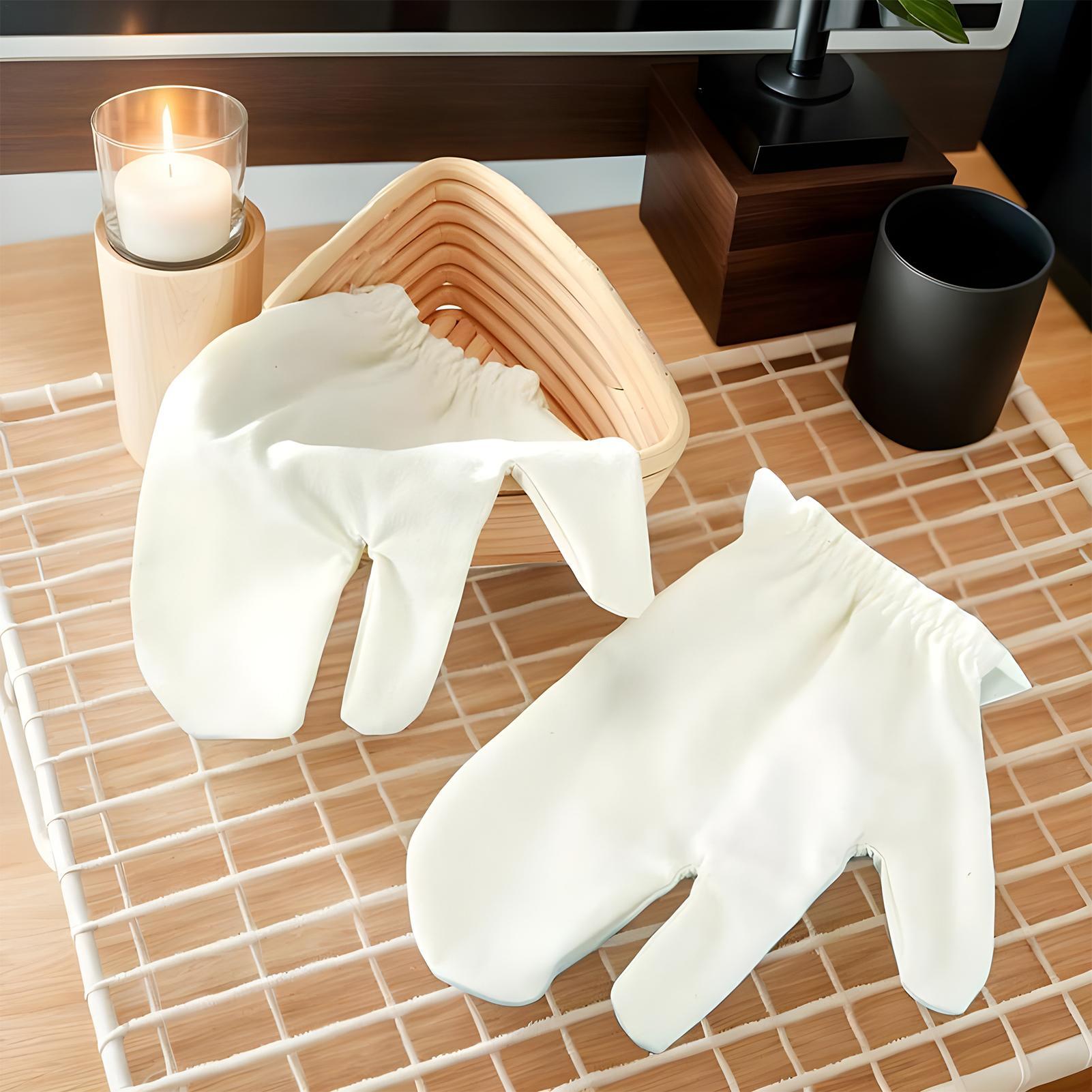 Raw Silk Garshana Gloves Ayurv - Ayurvedic & Herbal Wellness Kits recension och pris