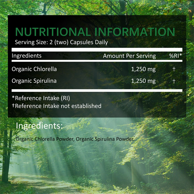 Organic Chlorella & Spirulina  - Tulsi Holy Basil recension och pris