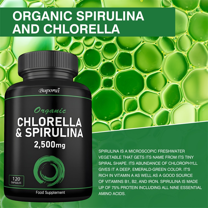 Organic Chlorella & Spirulina  - Tulsi Holy Basil recension och pris