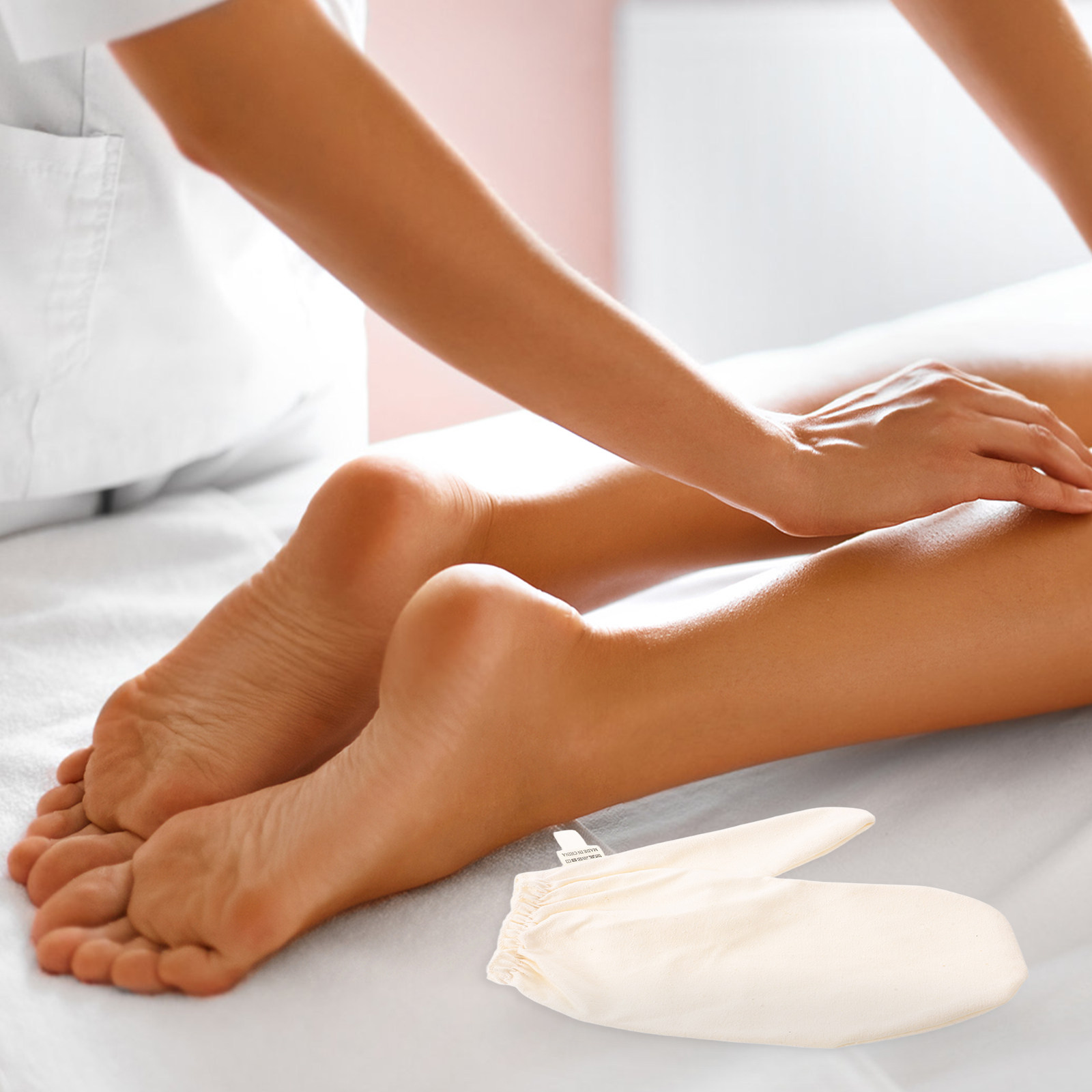 Raw Silk Massage Gloves Elasti - Ayurvedic & Herbal Wellness Kits recension och pris
