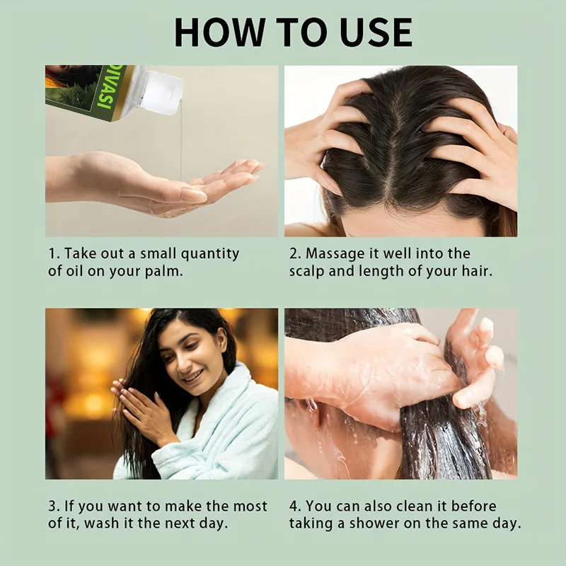 Ayurvedic Hair Growth Oil Indi - Ayurvedic & Herbal Wellness Kits recension och pris